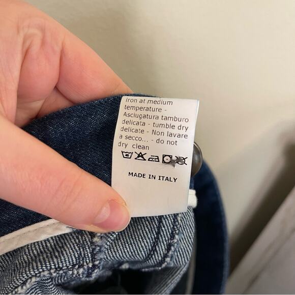 G. Label by Goop High Rise Denim Jean Shorts 29 - Picture 12 of 12